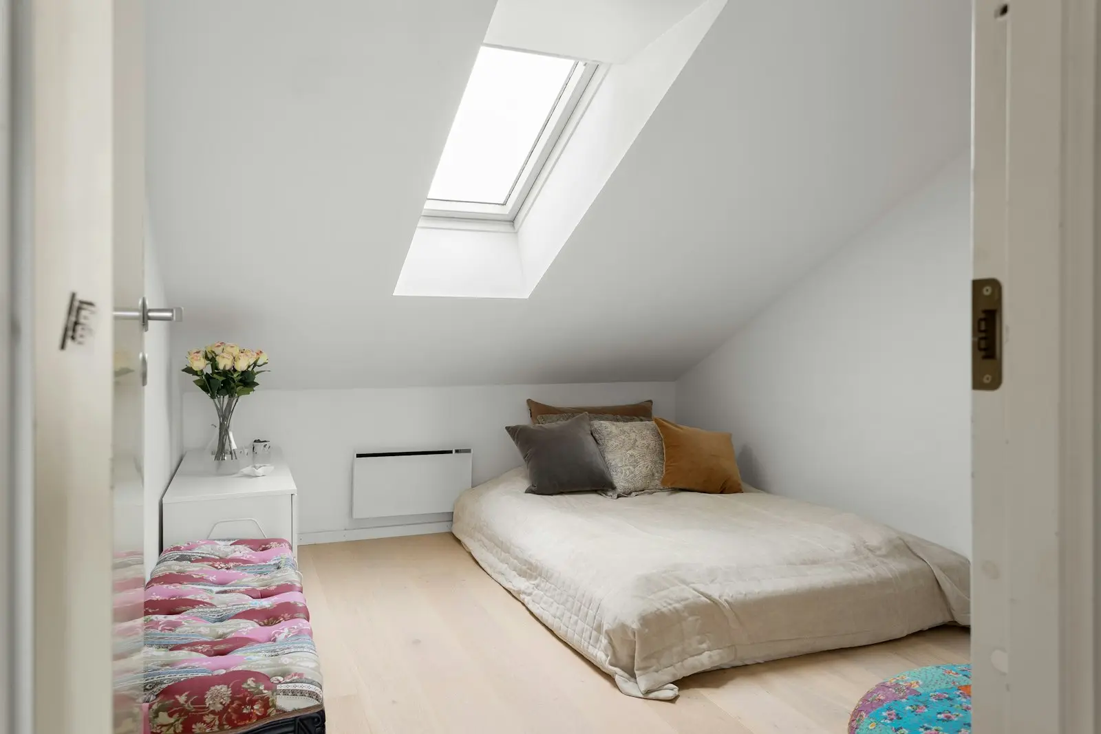 Bright loft conversion with skylights
