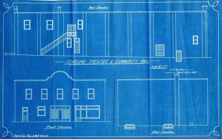Proposed elevations drawn for council submission